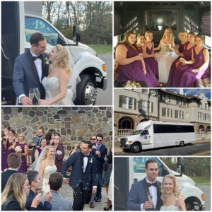 Wayne NJ Winter Wedding Limos